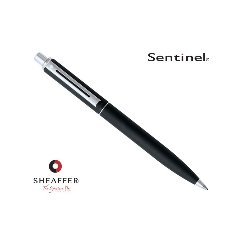 Boligrafo Sheaffer Sentinel negro mate ct . Nuevo en caja