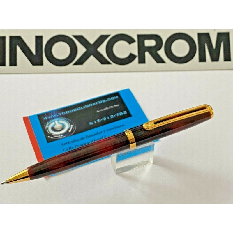 Portaminas Inoxcrom   Sirocco marmol granate GT.