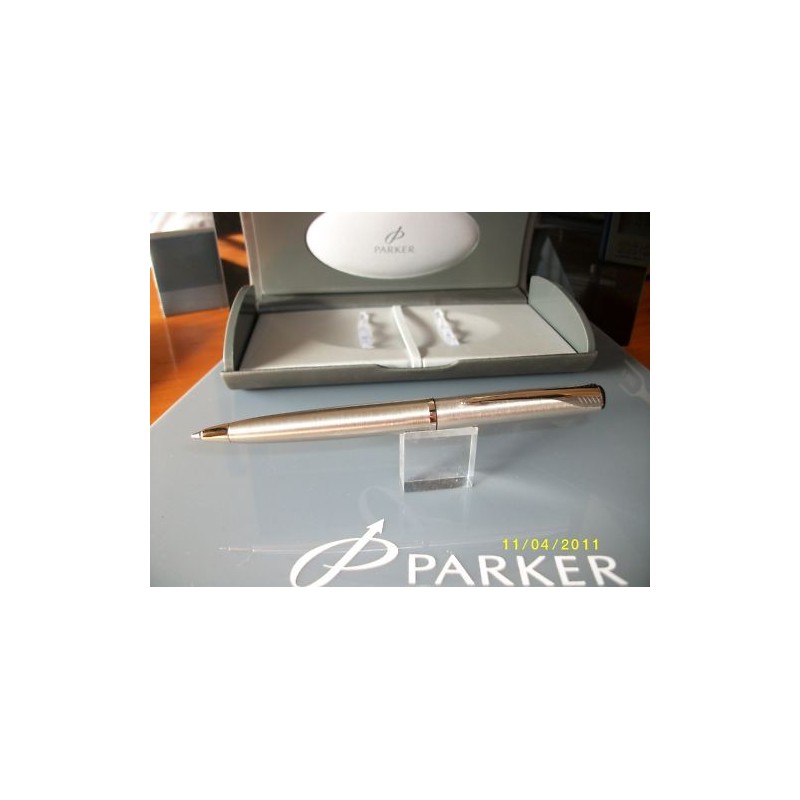 Boligrafo Parker Latitude acero CT.