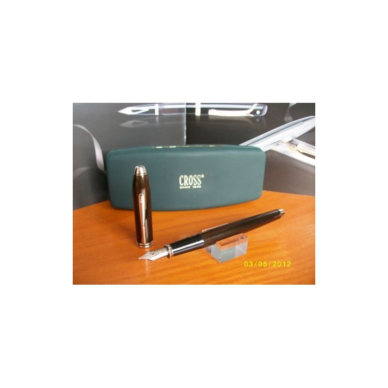Pluma Cross Townsend laca marron GT.    ULTIMA UNIDAD EN VENTA.
