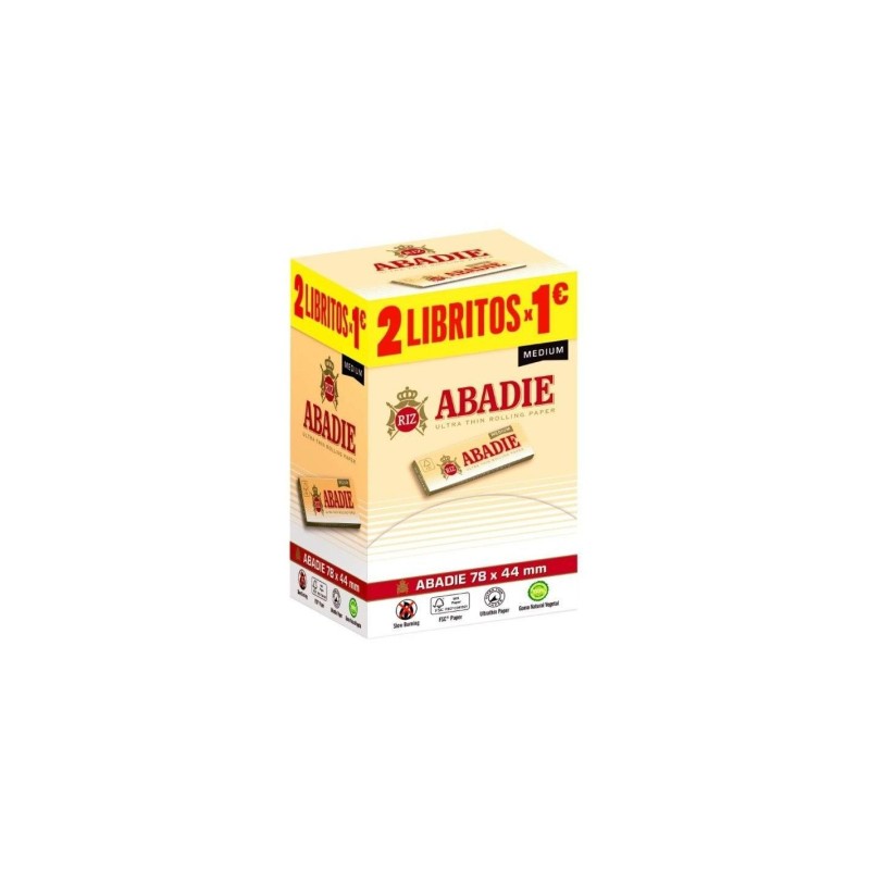 Expositor Papel Abadie 78Mm 2X1€ - 200 libritos-