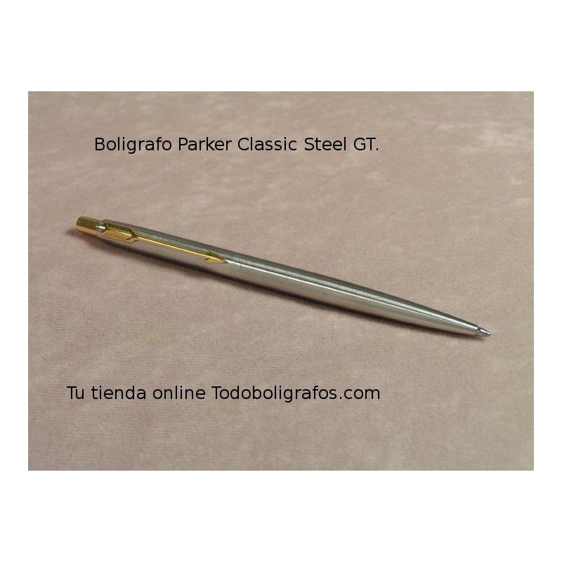 Boligrafo Parker Classic Steel Gt.        nuevo en caja