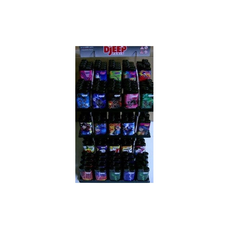 1 Caja con 20 Encendedores DJEEP Paris.