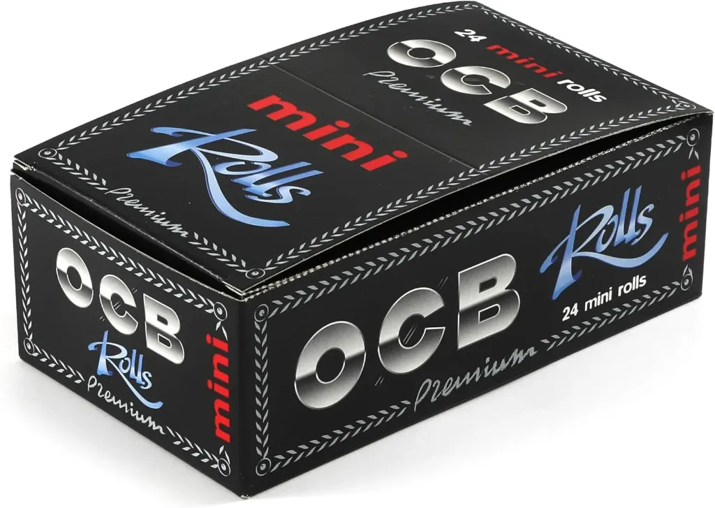 Ocb Rolls Mini Premiun - caja de 24 rollos  de papel de liar rollo
