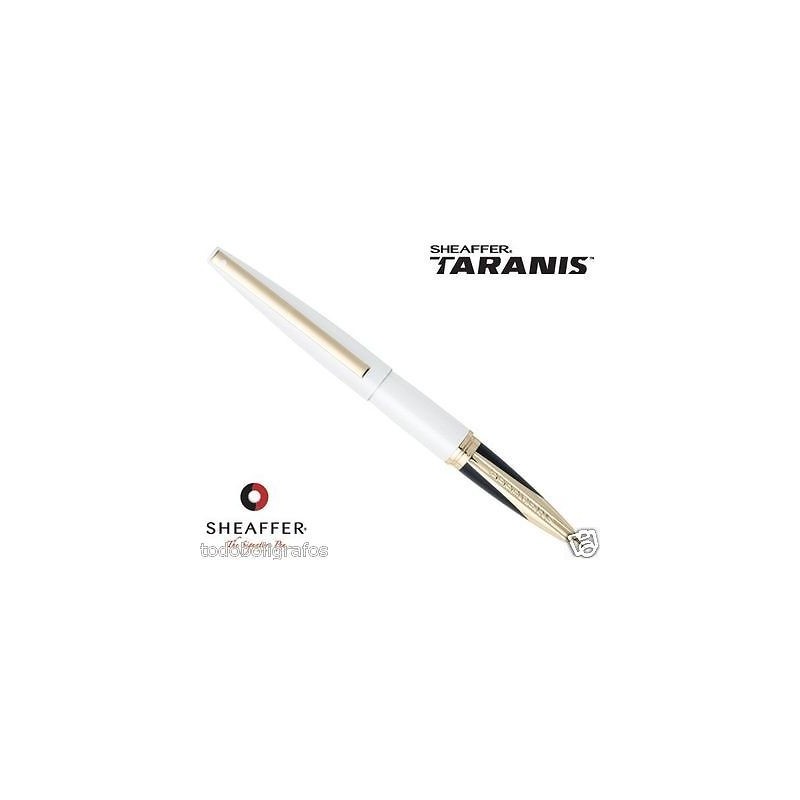 Exclusiva Pluma  Sheaffer Taranis  White Lightning. ULTIMA UNIDAD