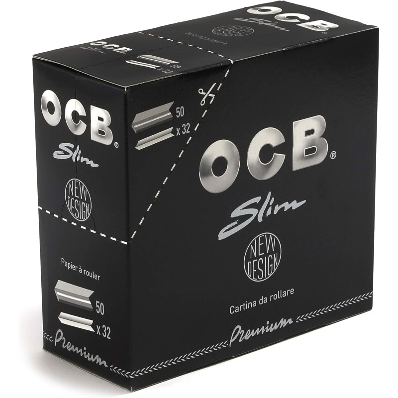 Ocb Slim king size  caja de 50 libritos.