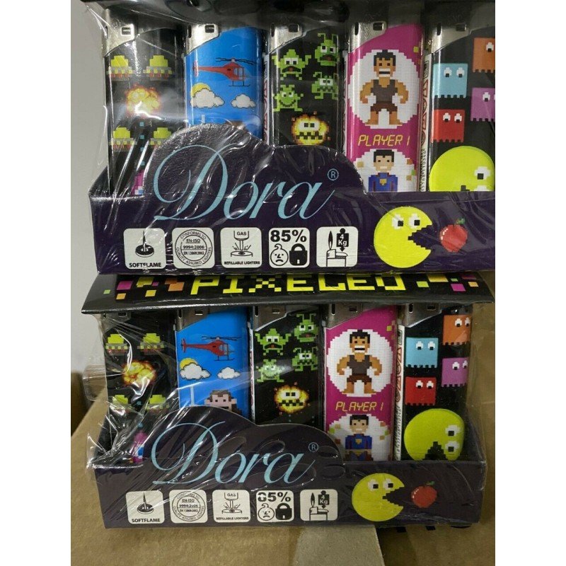 1 caja de 50 Mecheros Dora Player. Nuevos. electronicos.