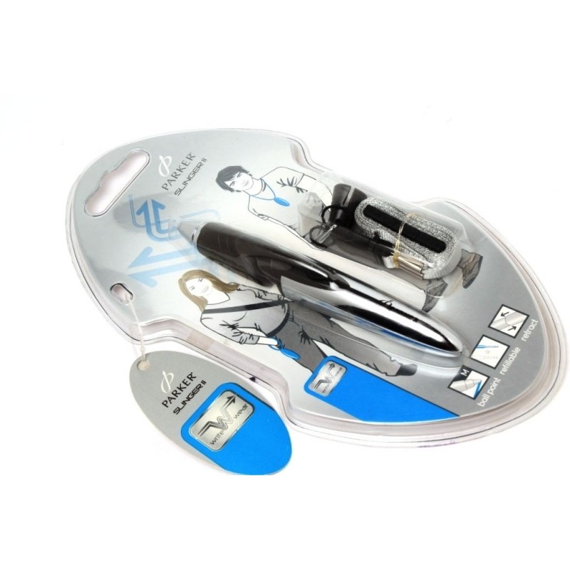 Boligrafo Parker SLinger II color Negro. Nuevo en blister.