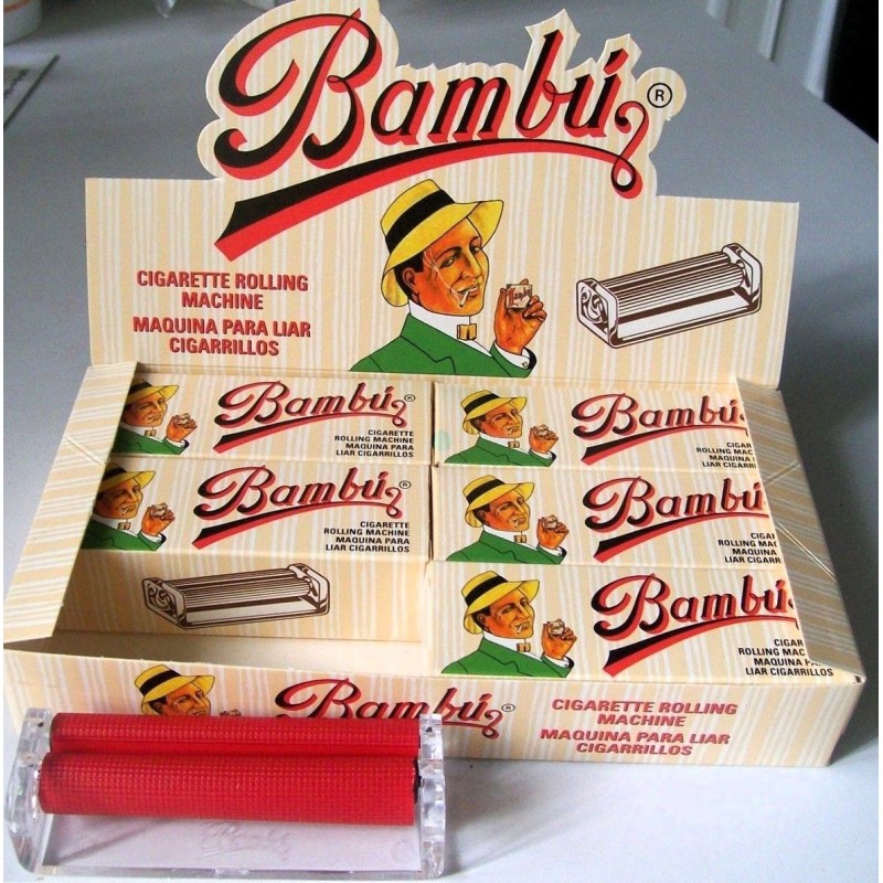 6 liadoras de metacrilato 78mms. Bambú .Para papeles tamaño medio y pequeño. Fabricada por Smoking.