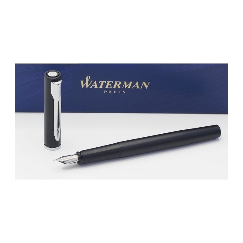 Waterman Allure negra pluma estilografica Nueva en caja para regalo.