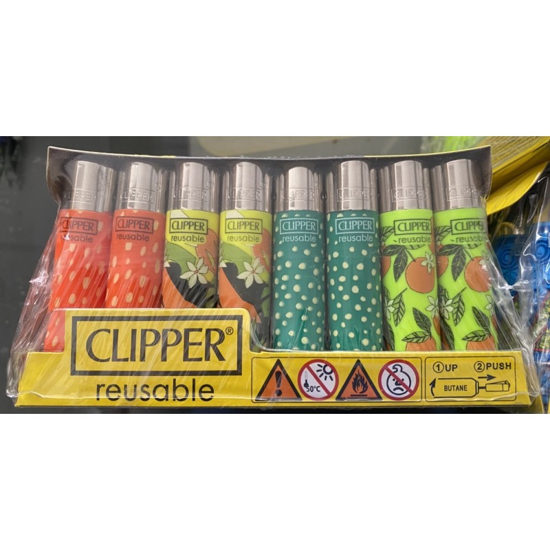 1 caja de 48 Mecheros Clipper Micro   Warm Flowers . nuevos modelos.
