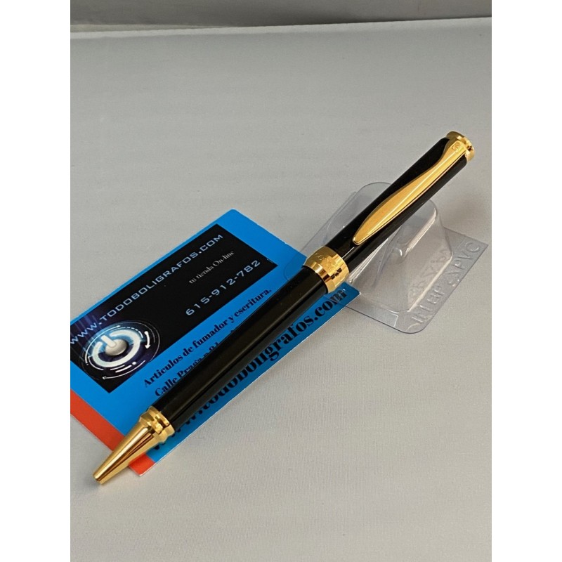 1 Boligrafo SENATOR Lacado negro ,GT. nuevo a estrenar.