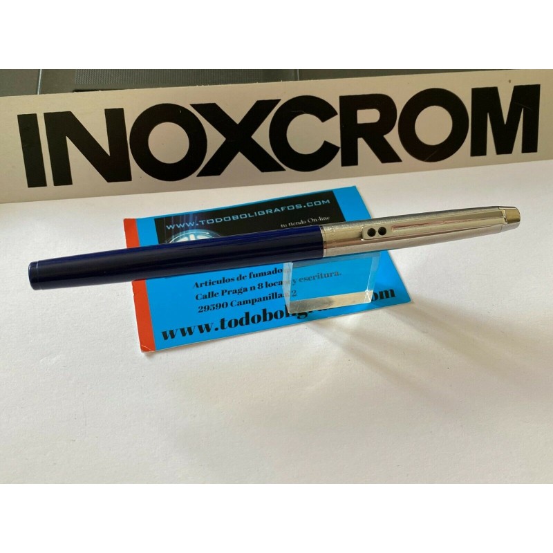 Boligrafo Roller Inoxcrom 55 azul Ct. Nuevo.