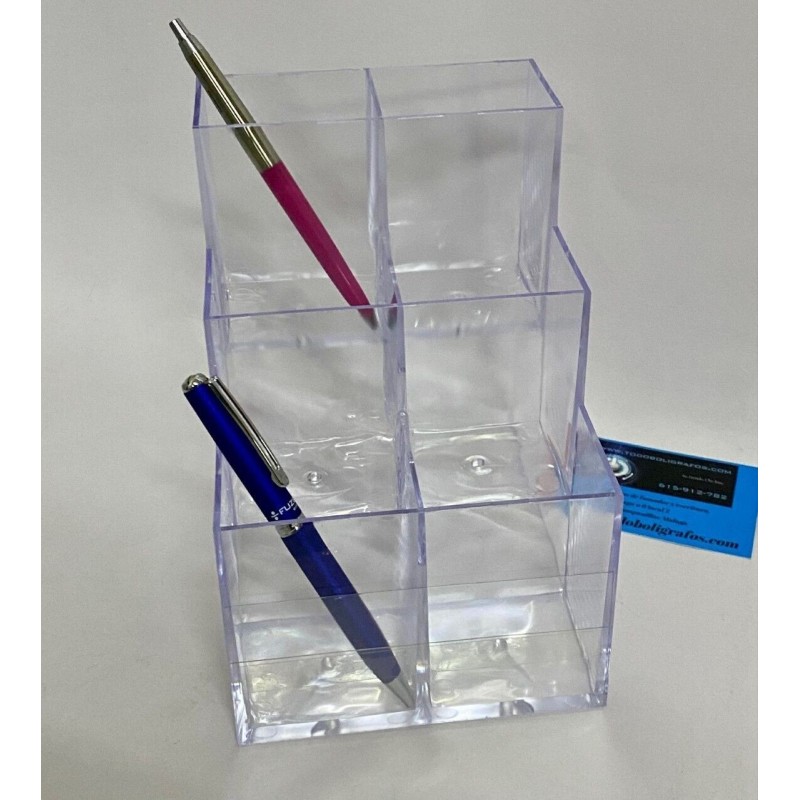 1 expositor metacrilato para brochas , boligrafos, etc. ultima unidad en venta