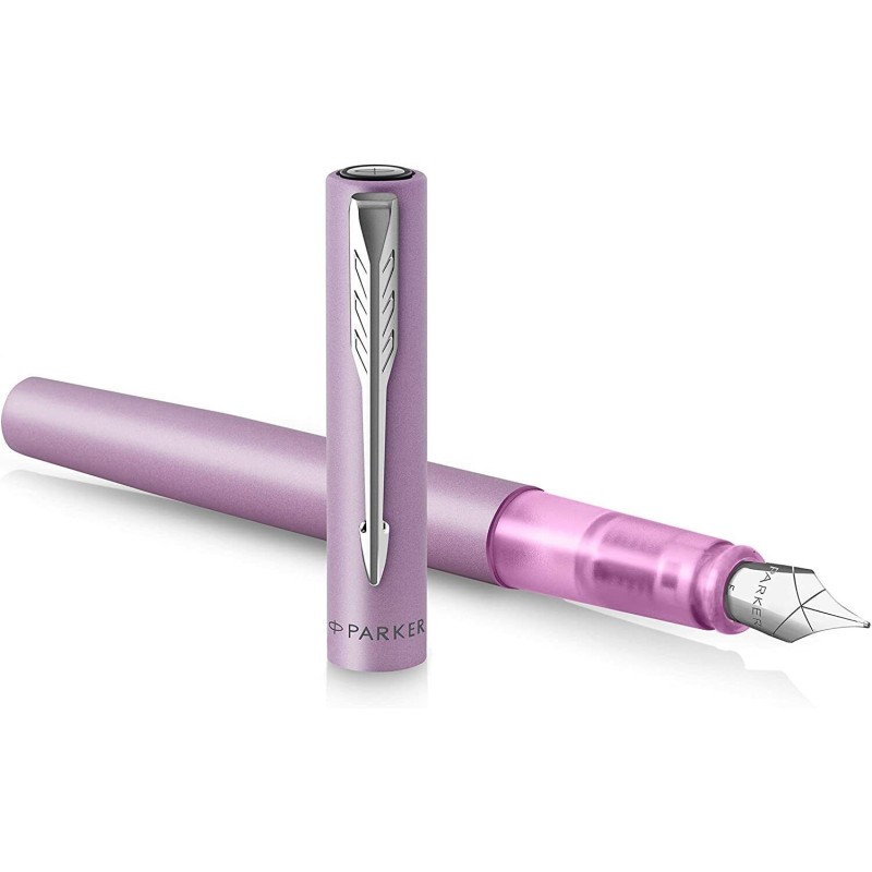 Parker Vector XL pluma estilografica en color  lila- morada, en caja para regalo