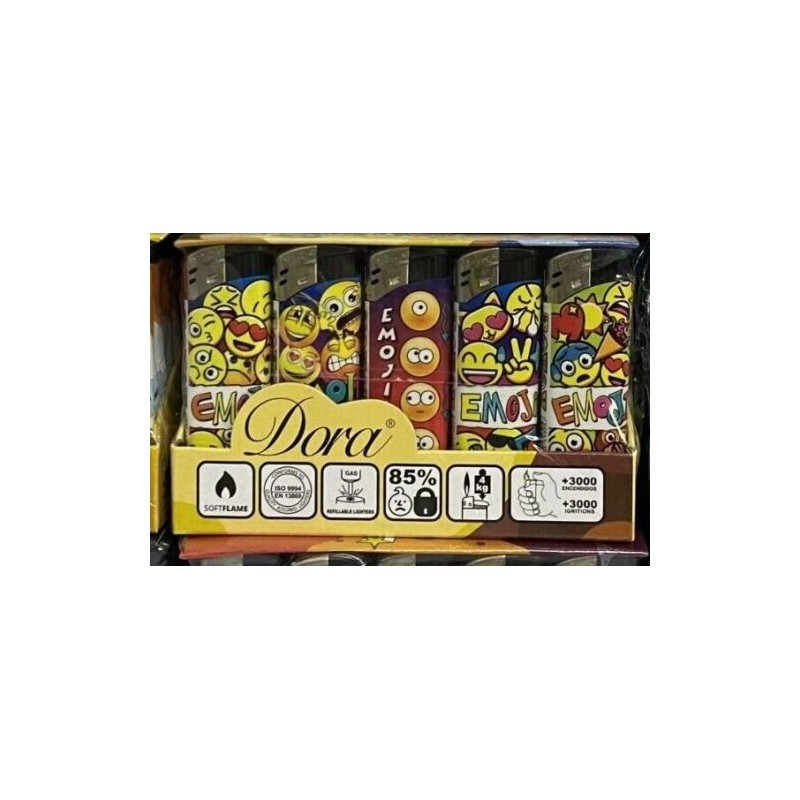 50 Mecheros electronicos Dora emoji  Nuevos.