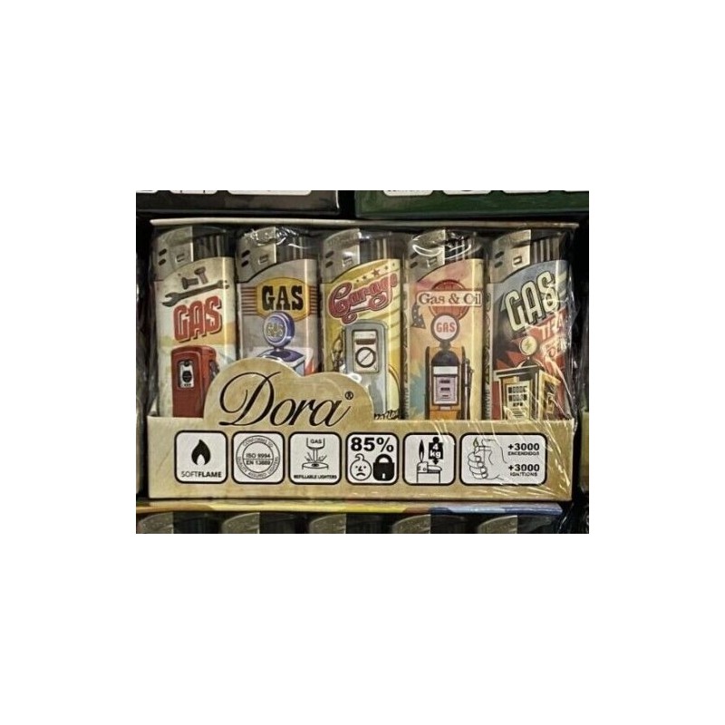 50 Mecheros electronicos Dora  Gas garage . Nuevos.