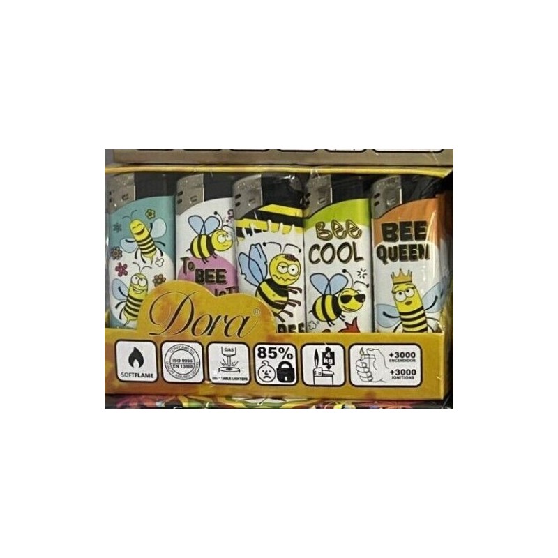 50 Mecheros Electronicos Dora   Bee Cool