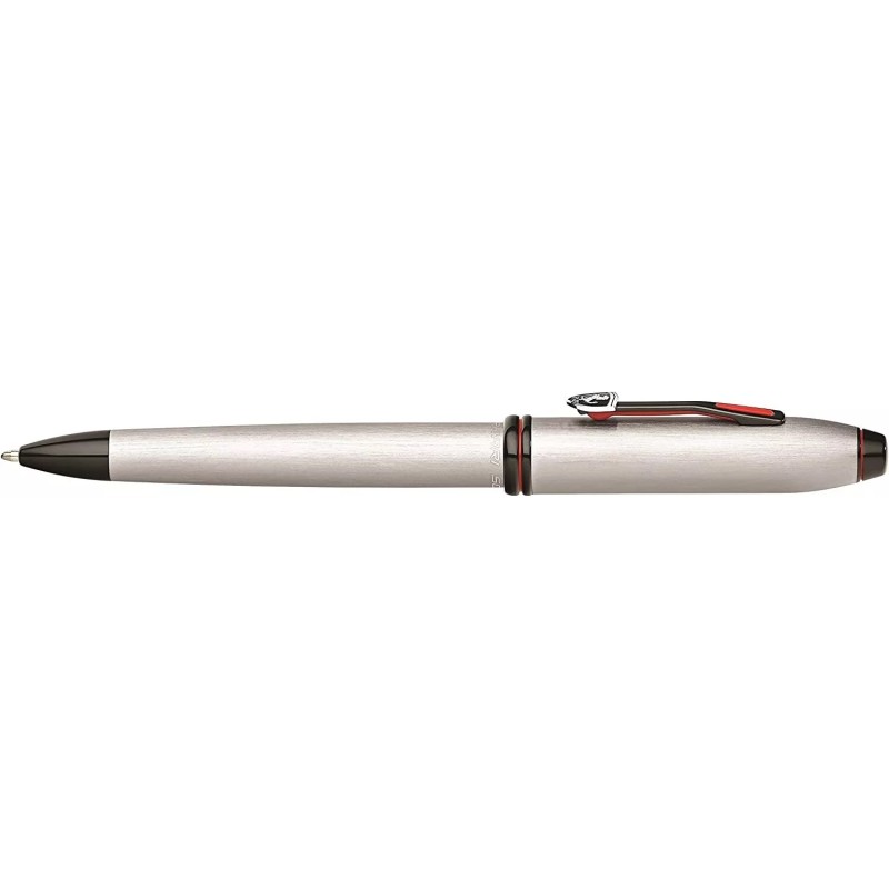 Cross Townsend Scuderia Ferrari Bolígrafo Cepillado Platino Regalo en Caja Negro