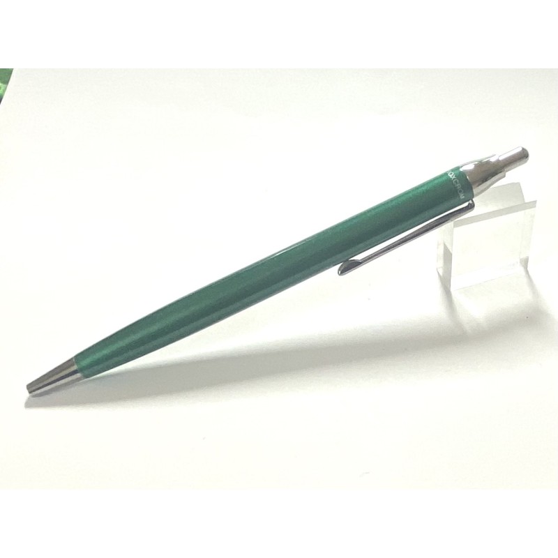 Inoxcrom 2002 boligrafo  verde metalizado. Nuevo a estrenar.