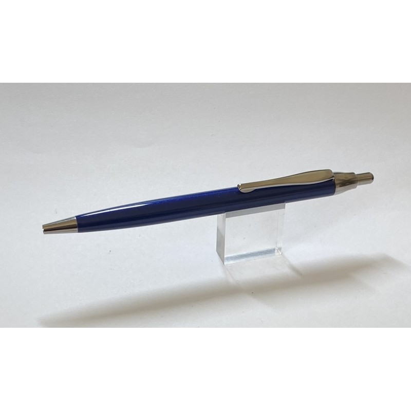 Inoxcrom 2002 boligrafo  azul  metalizado. Nuevo a estrenar.