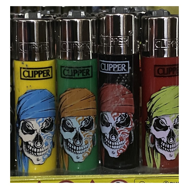 4 Mecheros Clipper Coleccion piratas      -  Nuevos