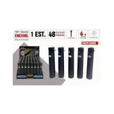 1 caja encendedores  Mecheros Rasta Soft  Black - colores