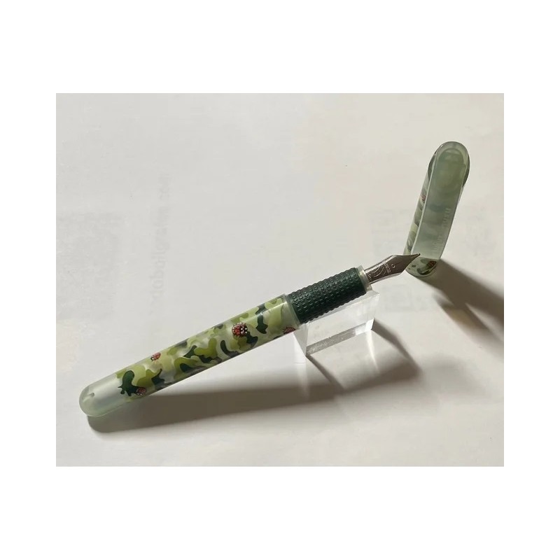 Pluma Inoxcrom Kukuxumusu camo - mariquitas - Nueva