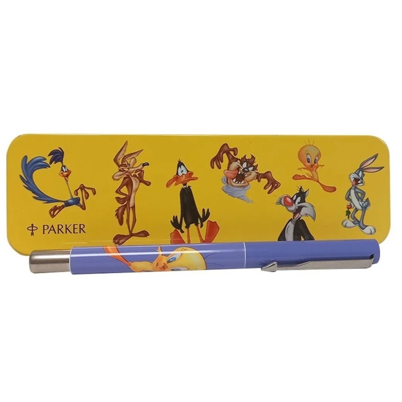 Parker Vector Looney Tunes Piolin rollerball . Nuevo  en caja plumier