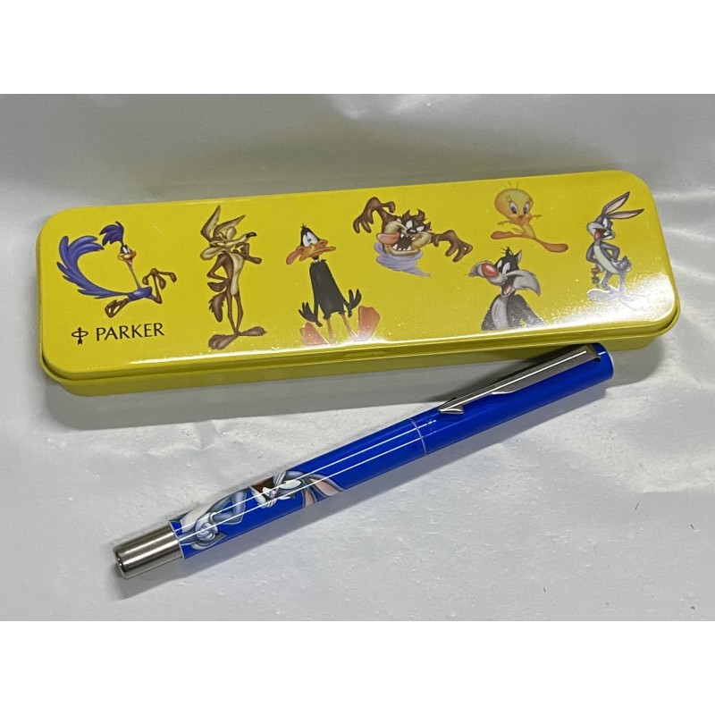 Parker Vector Looney Tunes Bugs Bunny  rollerball . Nuevo  en caja plumier