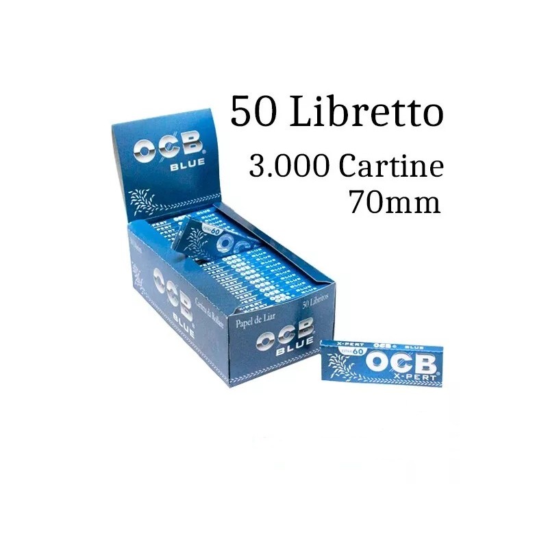 Papel de liar  Ocb Xpert blue  50 libritos.